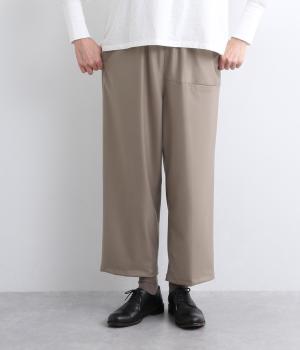 ダブルブラッシュポケットパンツ(ブルーグレー-F)