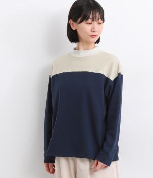 コーマミニ裏毛長袖フットボールTシャツ