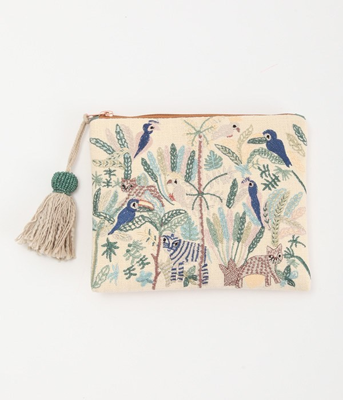 Natural Lag ナチュラグ ポーチ Amazon｜萩原 フラットポーチ ホワイト 約38×27cm 「クラック