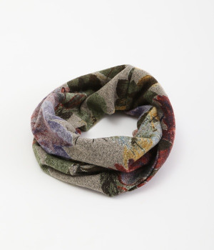 大花柄スヌード