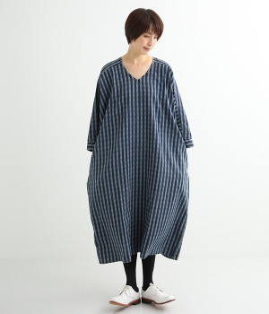 一部別注｜ギンガムデニムワンピース