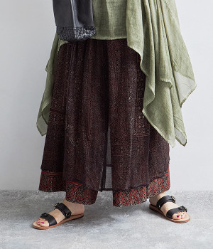 ボイルアジャラクパンツ(ブラック-ONESIZE)