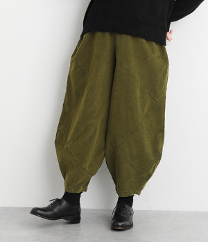 ストーンウォッシュバルーンパンツ