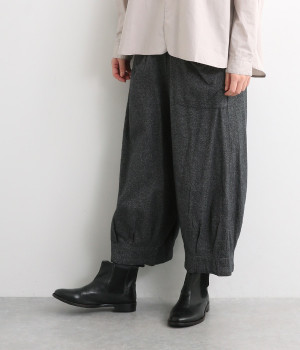 コットンメランジパンツ