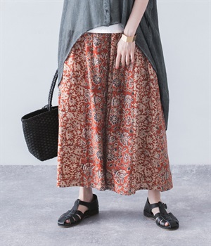 カラムカリプリントスカート