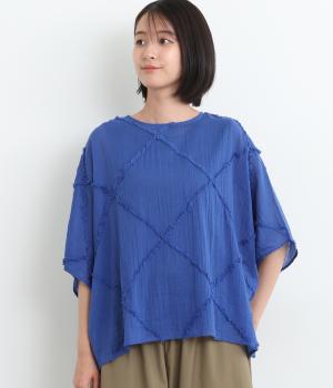 コットンカットオフプルオーバー