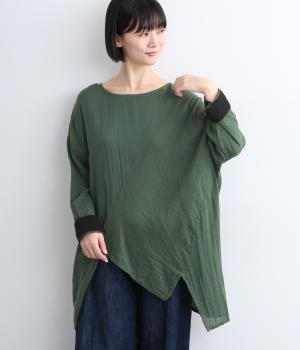 ダブルガーゼプルオーバー