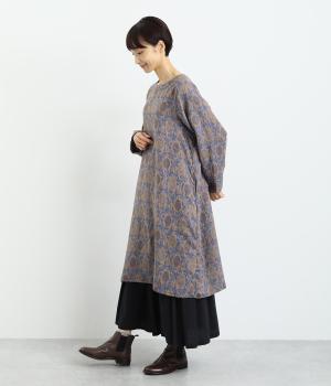 花ジャカードチュニック