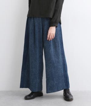 ロープジャカードワイドパンツ