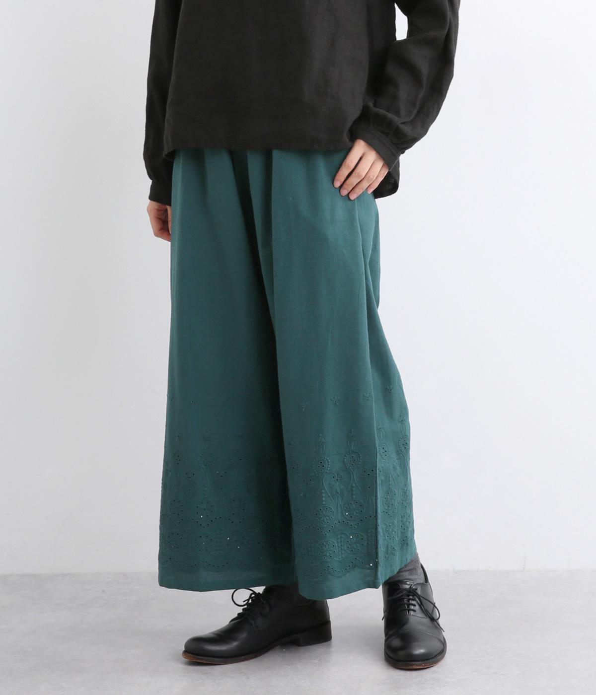 パンツ otkmama コットンリネンフラックシュシュパンツ（PORINA）の商品詳細