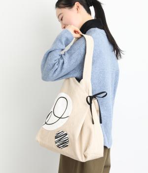 Dots Zomia One Handleバッグ(ベージュ-F)