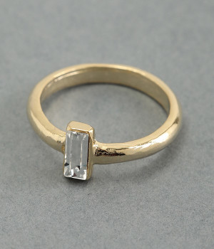 square　point　リング(ゴールド-ONESIZE)