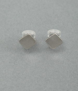 metal　square　イヤリング