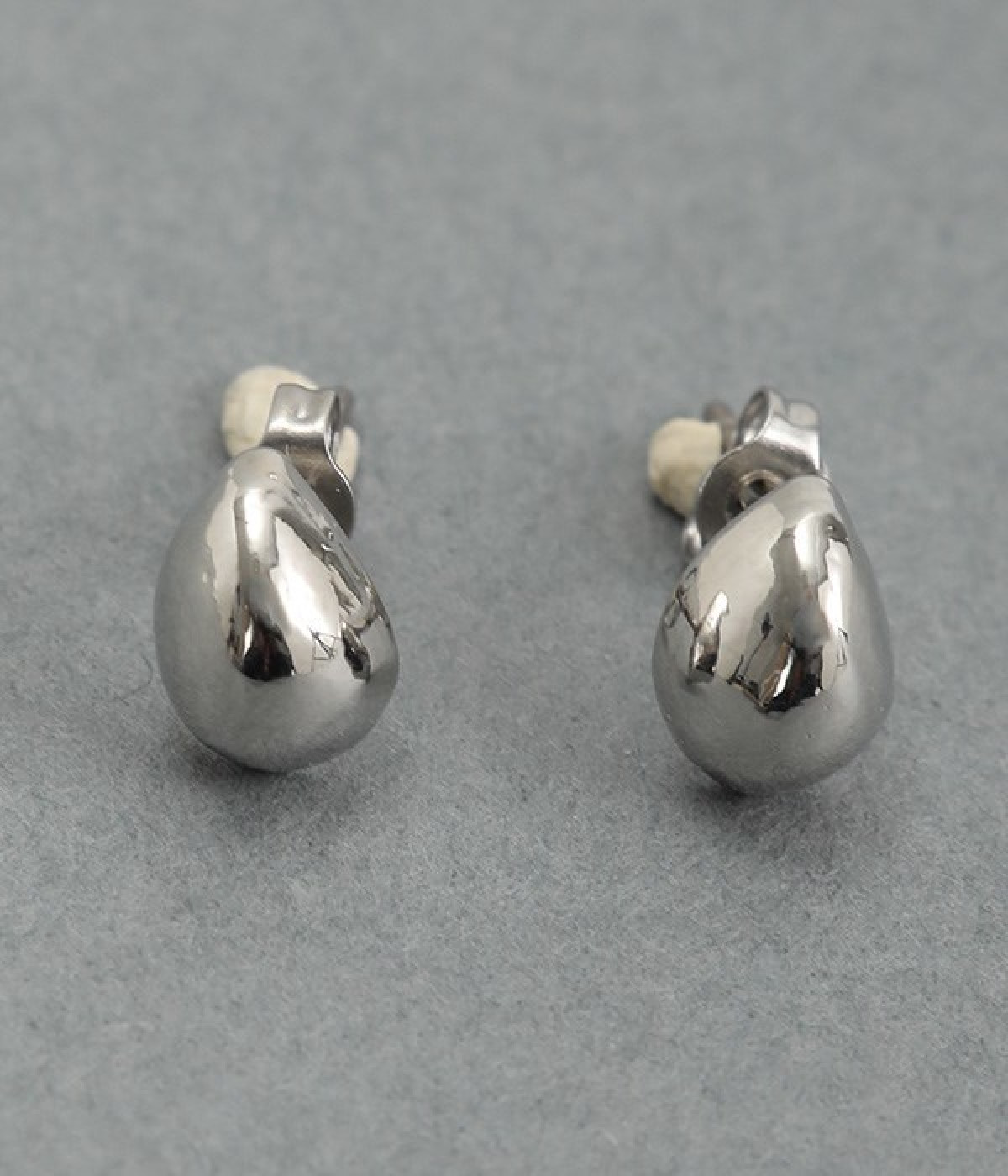 metal　drop　mini　ピアス(シルバー-ONESIZE)