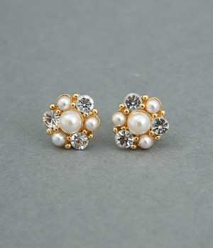 pearl　antique　style　ピアス