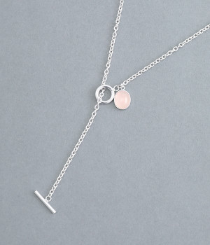 natural stone　ラリアットネックレス