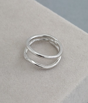 wave　リング(シルバー-ONESIZE)