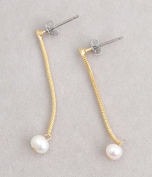 twig petit pearl　ピアス(カラー1-ONESIZE)
