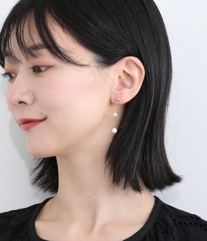 hanging pearl　ピアス