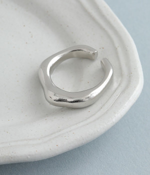 volume metal リング(シルバー-ONESIZE)