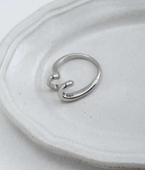 metal round リング(シルバー-ONESIZE)