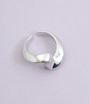 thick wave リング(シルバー-ONESIZE)