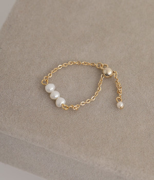 peael chain リング(3small-ONESIZE)
