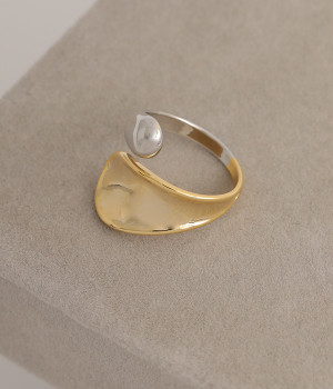 twine around bicolor リング(カラー1-ONESIZE)