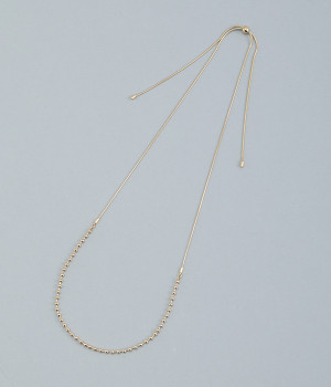slide ネックレス(ゴールド-ONESIZE)