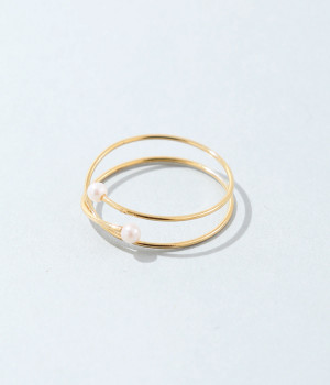 petite pearl リング(ゴールド-ONESIZE)