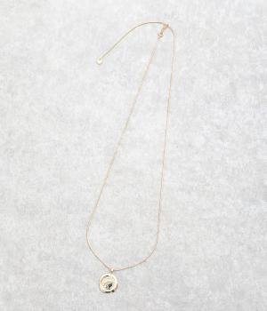 コインモチーフネックレス(ゴールド-1)