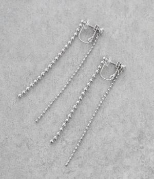 チェーンロングイヤリング