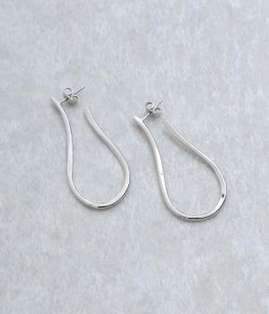 カーブラインピアス(シルバー-F)