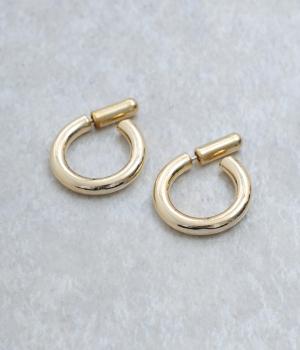 サージカルオーバルピアス(ゴールド-F)