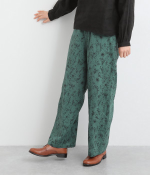 コットンミラクルウェーブ　ワイドシルエットパンツ