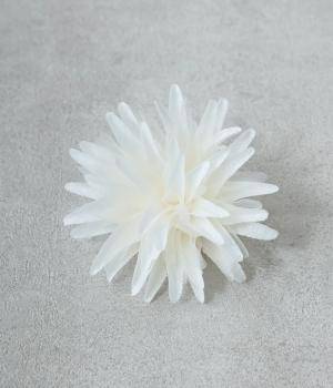 リネンシフォンコサージュ　クリサンセマム(オフ-F)