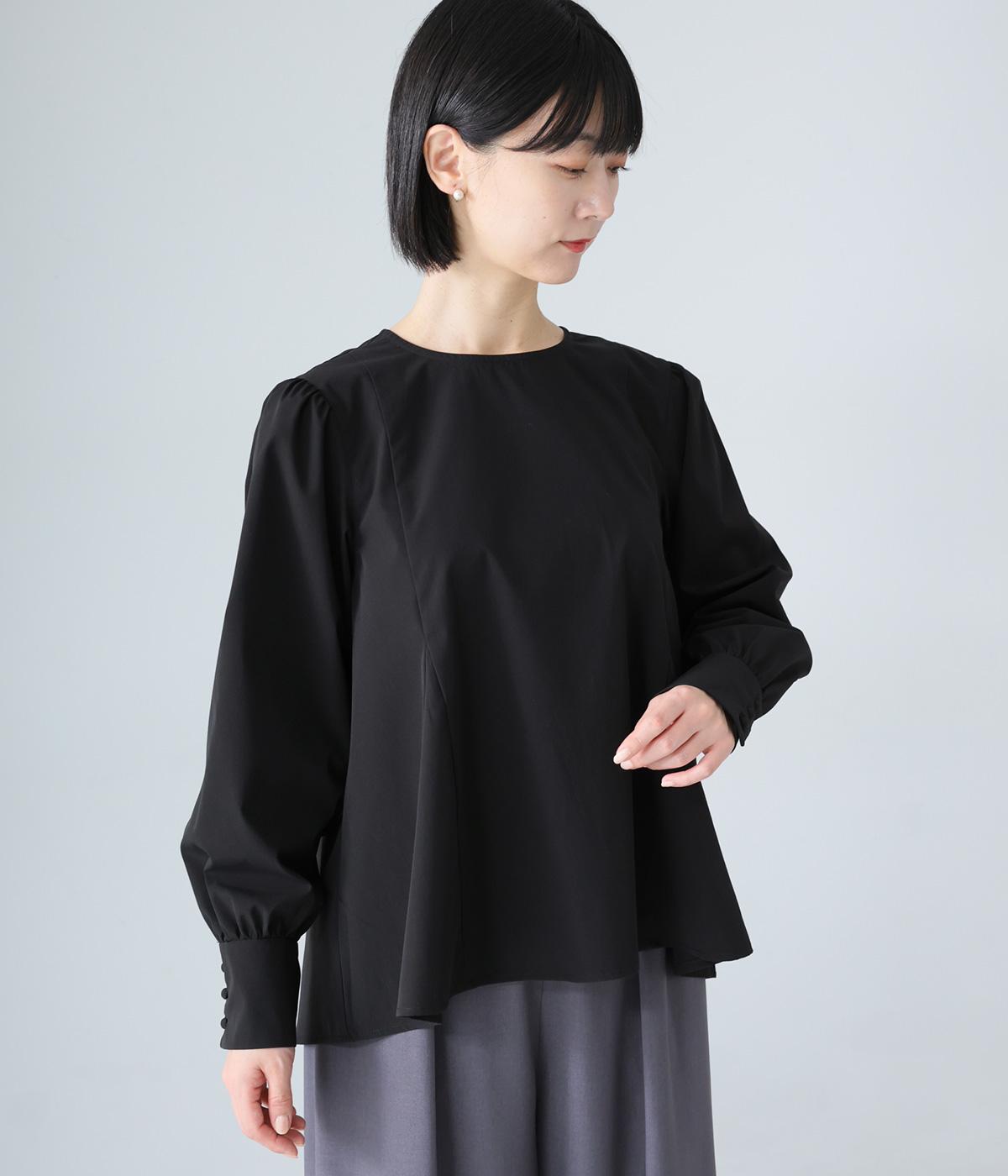 ウェザーストレッチプルオーバー(ブラック-F)