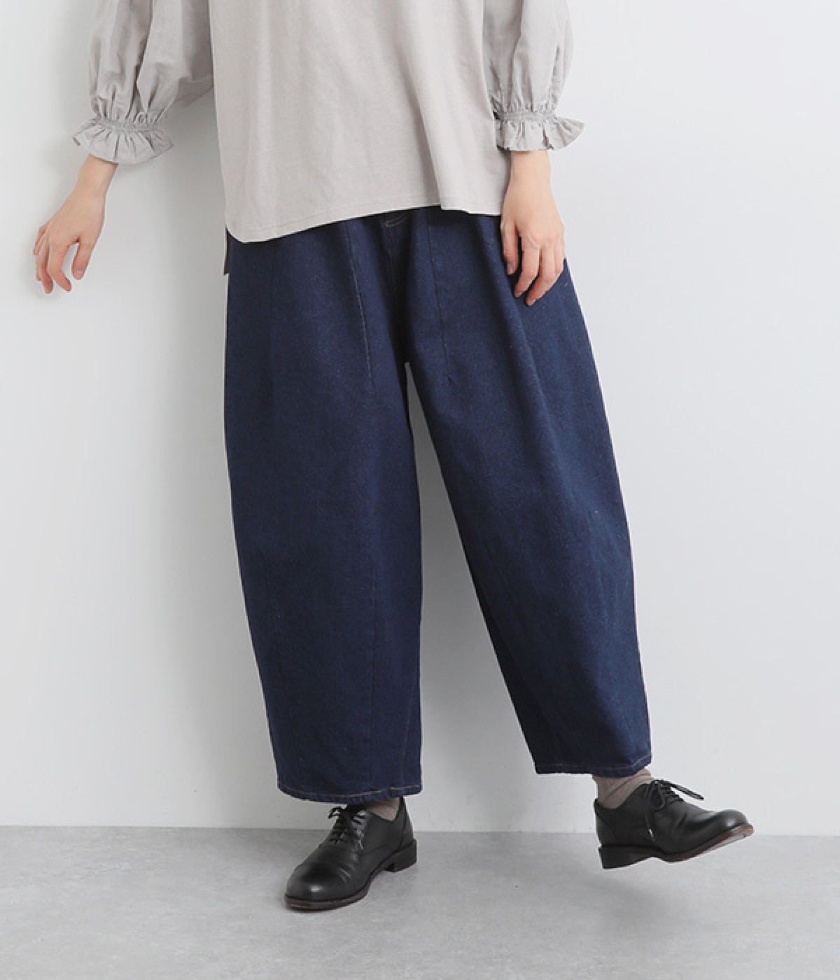UNPLE タックバルーンパンツ　ナチュラン タックバルーンパンツ（UNPLE）の商品詳細