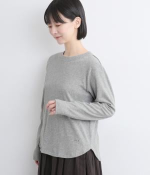 コットン裏起毛天竺プルオーバー