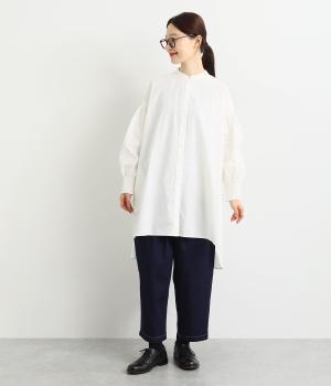 シャーリングカフスシャツチュニック