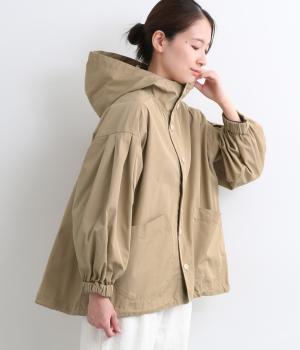 タックスリーブフードブルゾン