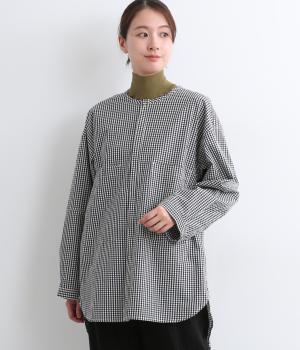 ビッグポケットロングシャツ