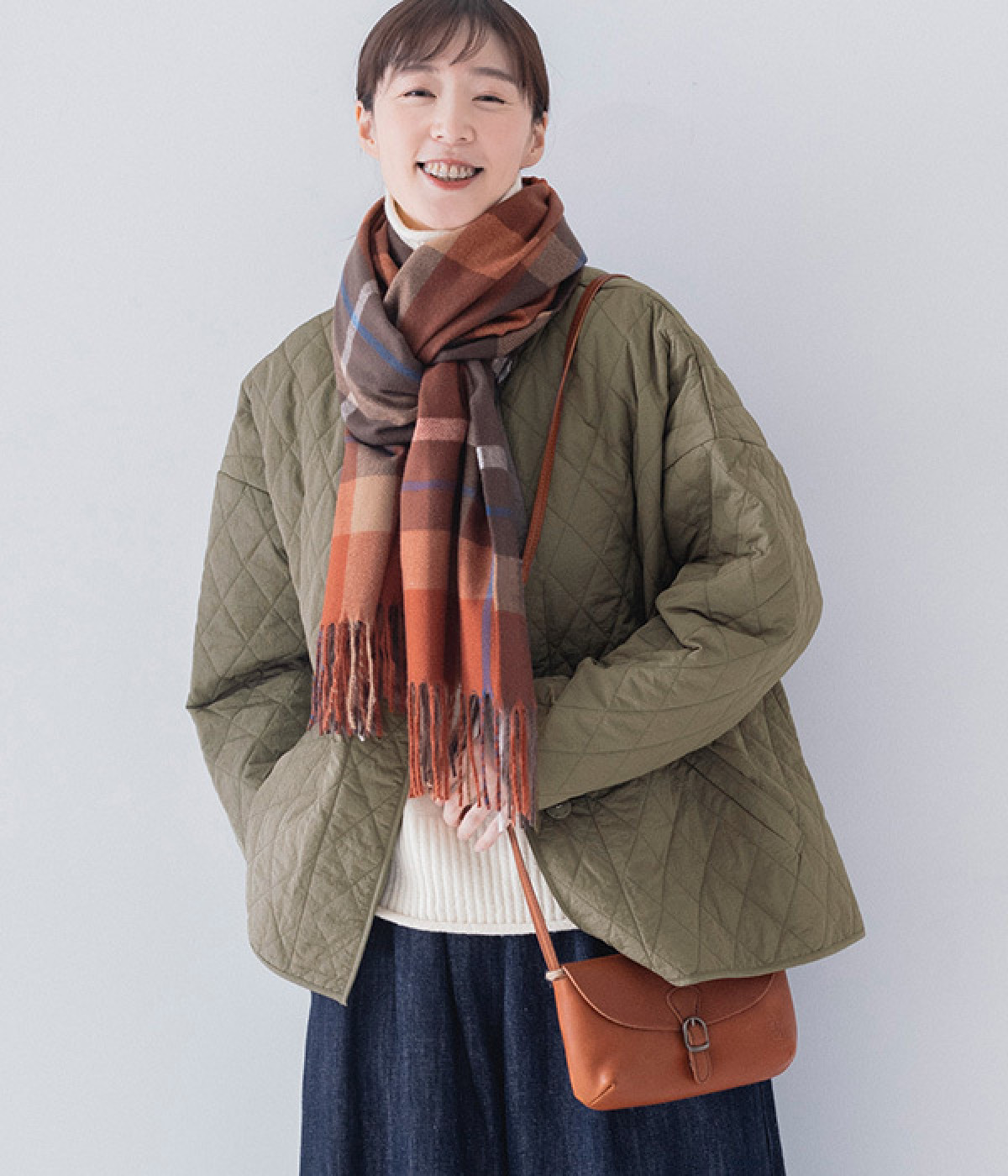 【佐藤かなさんコラボ】中綿キルティングジャケット