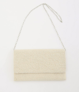 パールレース　ビーズバッグ