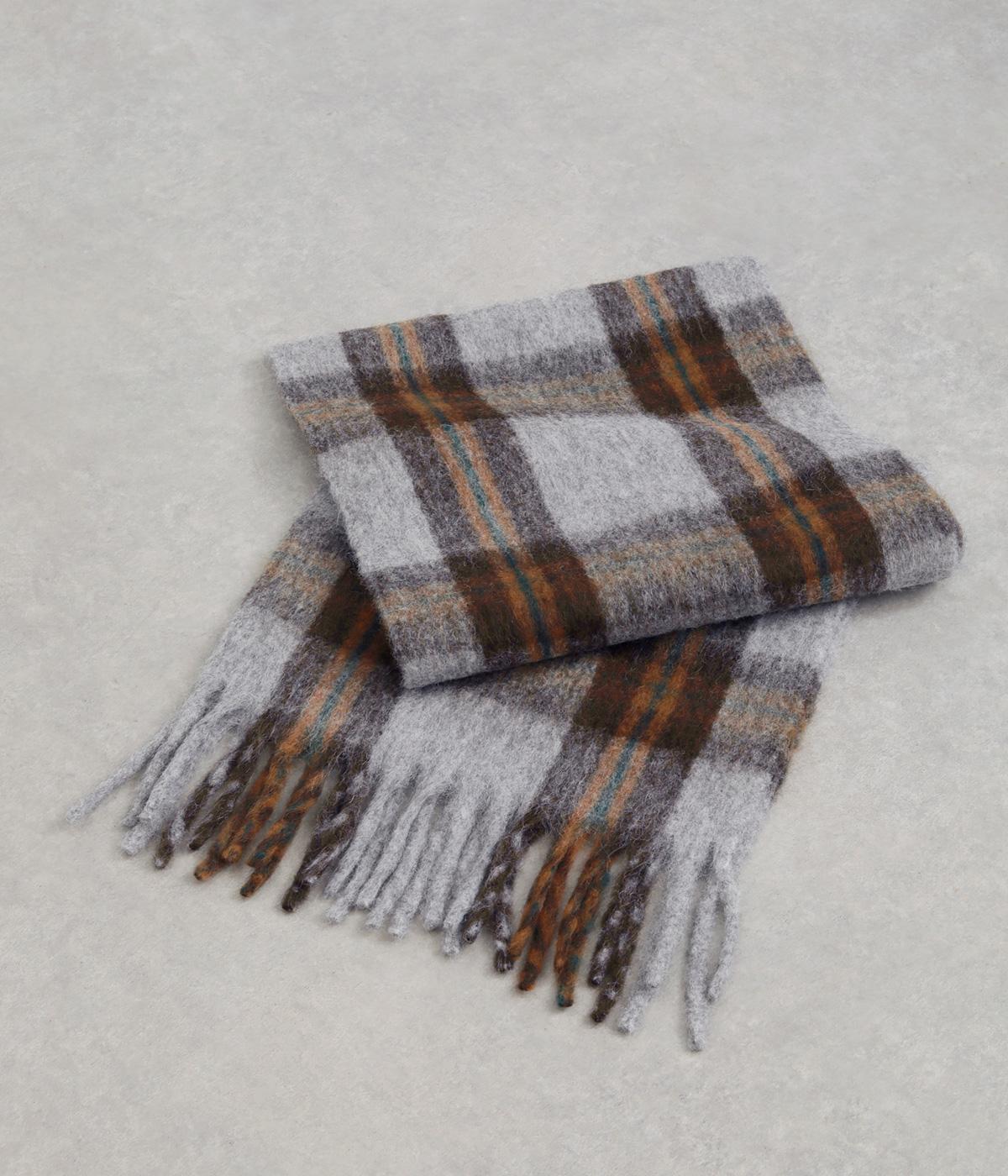 チェック柄ストール（キュアスタイル）の商品詳細