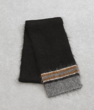 ミックスラインマフラー(ブラック-F)