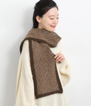 リブニットマフラー