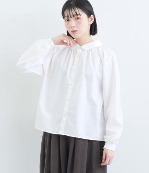 ちび襟2wayデザインブラウス