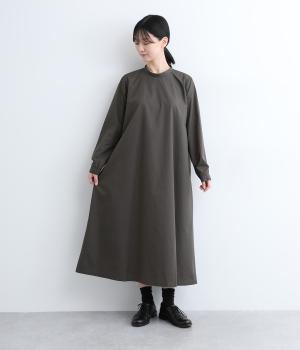 スタンドカラーテントワンピース