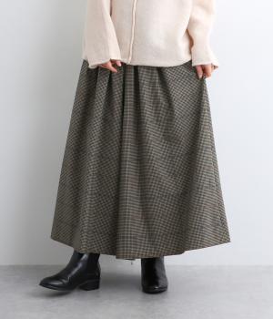 ストレッチキュロットスカート